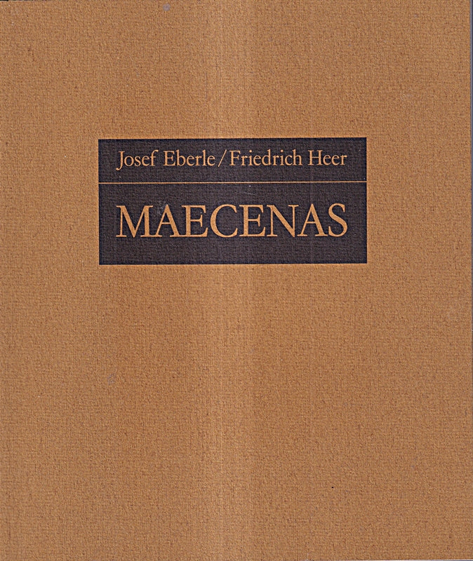 Maecenas Mit Zeichnungen antiker Bauwerke von Andrea Palladio.