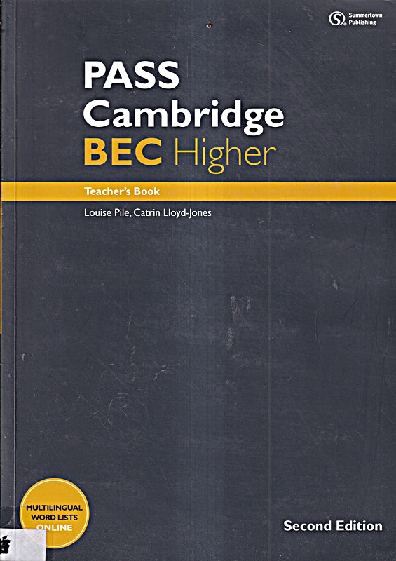 PASS Cambridge BEC Higher: Teacher's Book + Audio CD