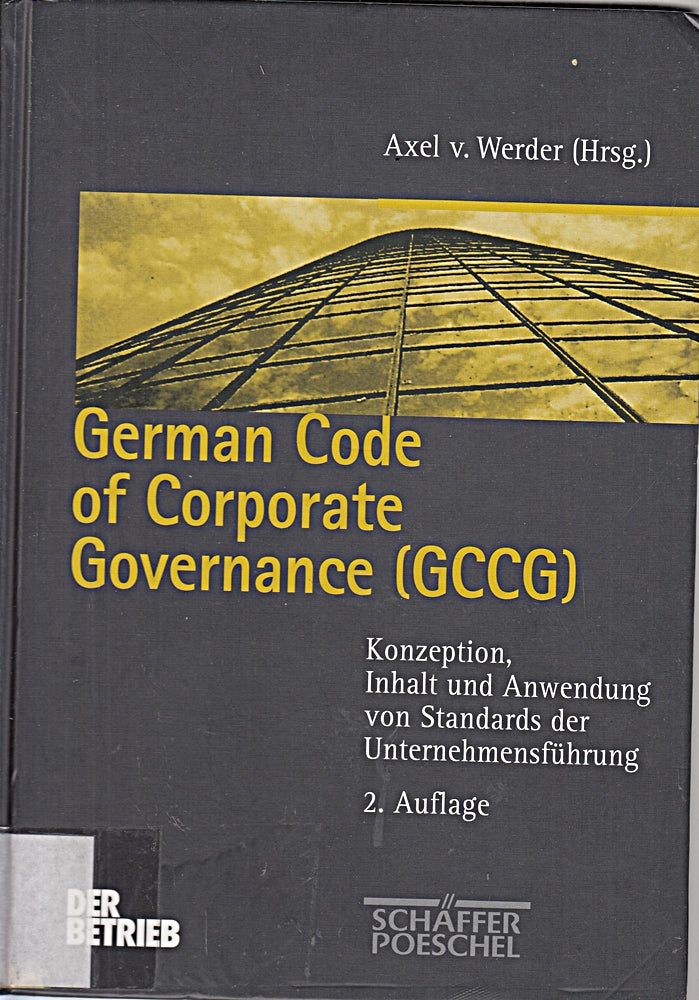 German Code of Corporate Governance. (GCCG)