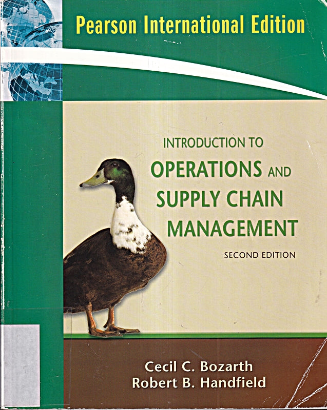 Introduction to Operations and Supply Chain Management: International Edition