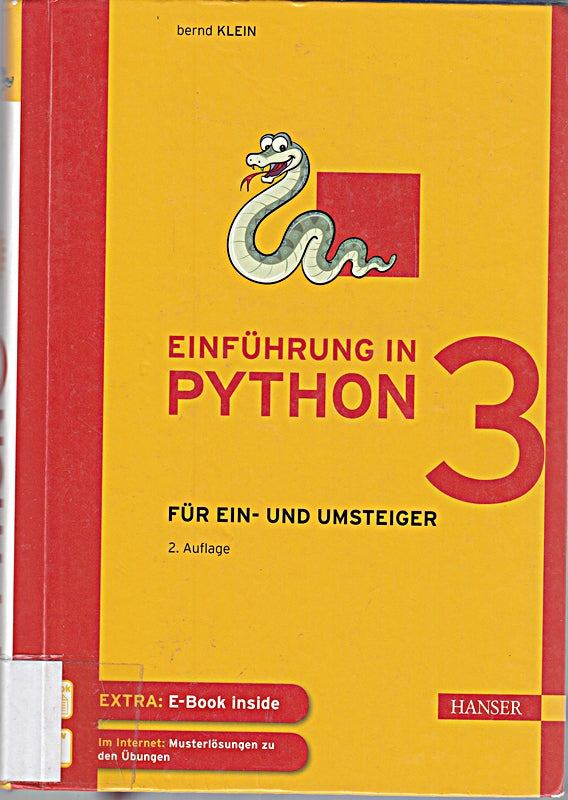 Einführung in Python 3: Für Ein- und Umsteiger