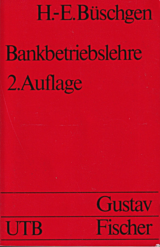 Bankbetriebslehre.