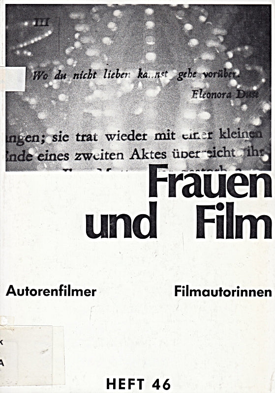Autorenfilmer - Filmautorinnen