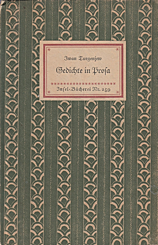 Gedichte in Prosa (IB nr. 259)