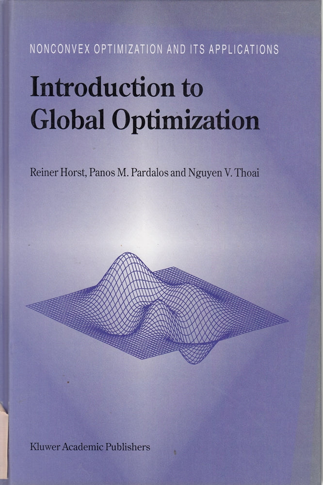 Introduction to Global Optimization (Nonconvex Optimization and Its Applications 3 Band 3)