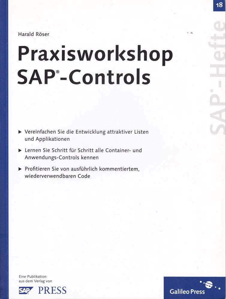 Praxisworkshop SAP-Controls: SAP-Heft 18 (SAP-Hefte)