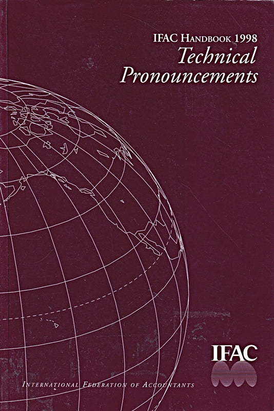 Ifac Handbook 1998: Technical Pronouncements