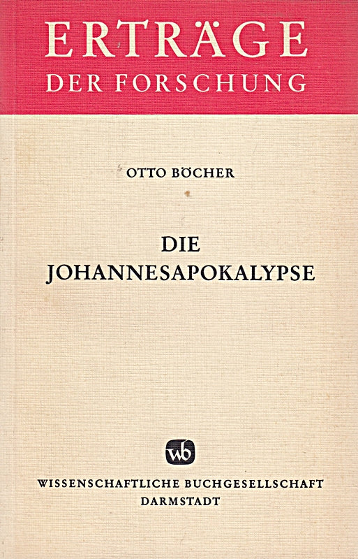 Die Johannesapokalypse (Erträge der Forschung)