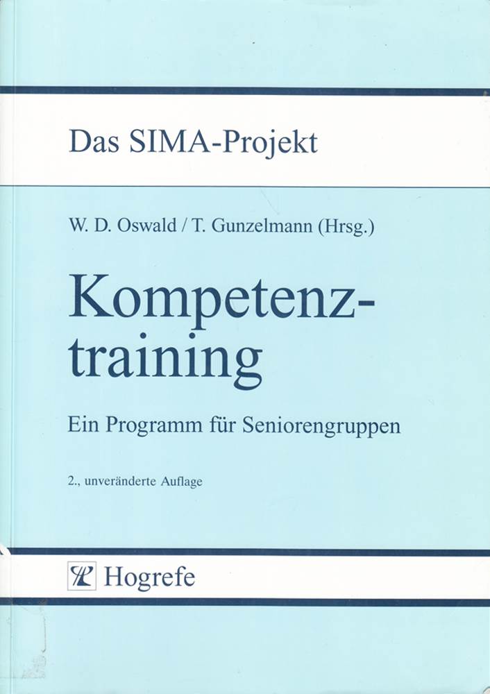 Kompetenztraining: Ein Programm für Seniorengruppen
