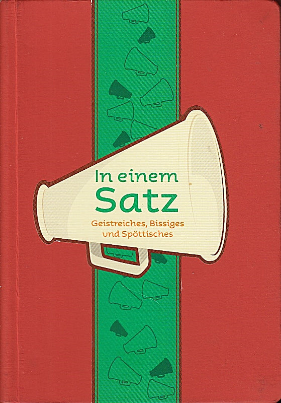In einem Satz