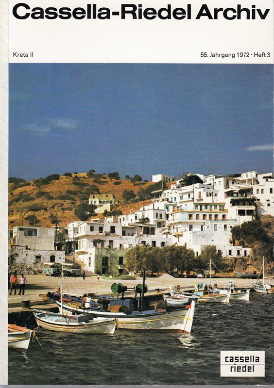 Cassella-Riedel Archiv - 55. Jahrgang 1972 Heft 3 Kreta II
