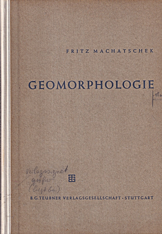 Geomorphologie.