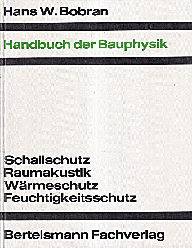 HANDBUCH DER BAUPHYSIK