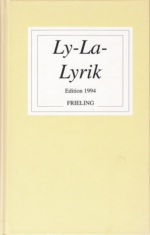 Ly- La- Lyrik 94. Edition 1994