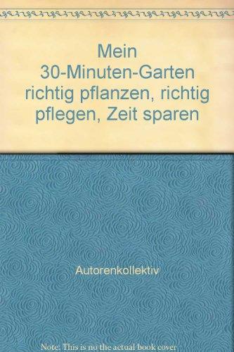 Mein 30-Minuten-Garten richtig pflanzen richtig pflegen Zeit sparen