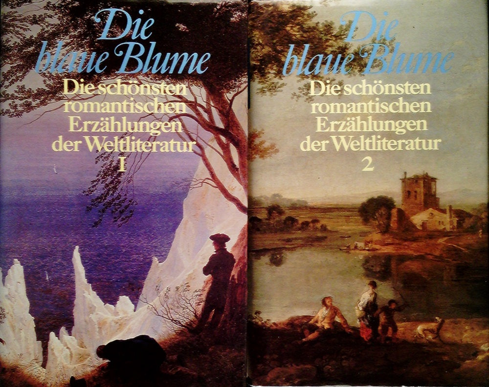 Die blaue Blume. Die schönsten romantischen Erzählungen der Weltliteratur. 2 Bände.