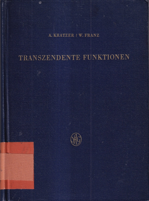 Transzendente Funktionen.