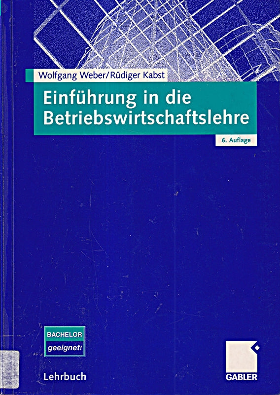Einführung in die Betriebswirtschaftslehre
