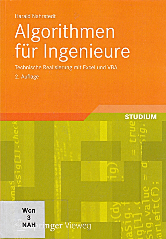 Algorithmen für Ingenieure: Technische Realisierung mit Excel und VBA (German Edition)