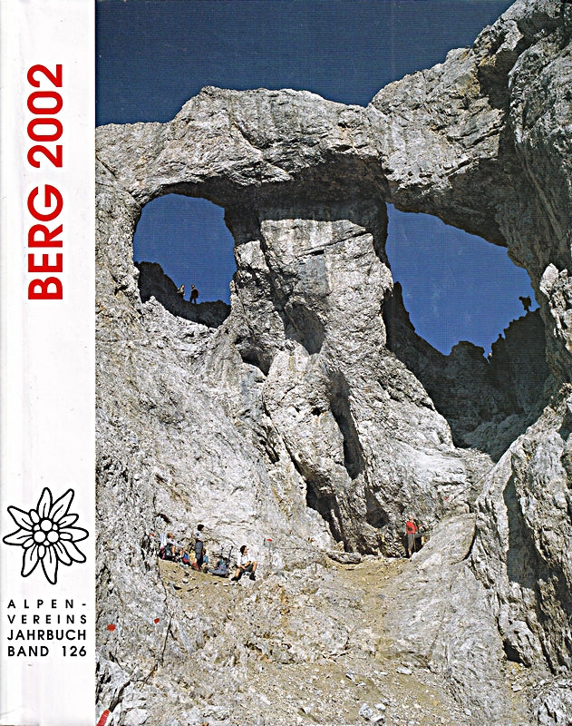 Berg 2002 Alpenvereinsjahrbuch Bd. 126 320 Seiten Bilder ohne Kartenbeilage
