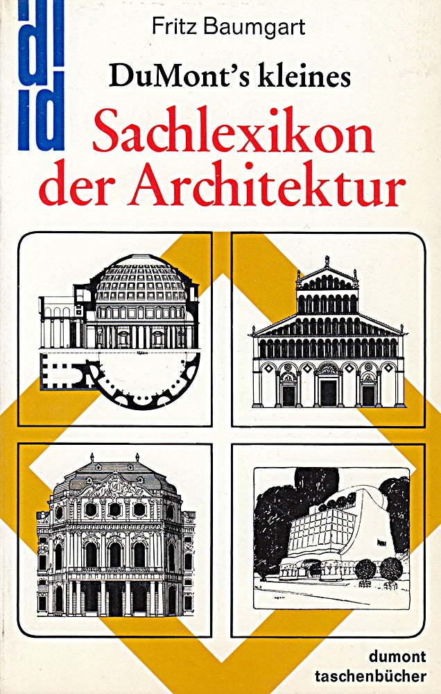 DuMont Taschenbücher Nr.44 DuMont kleines Sachlexikon der Architektur