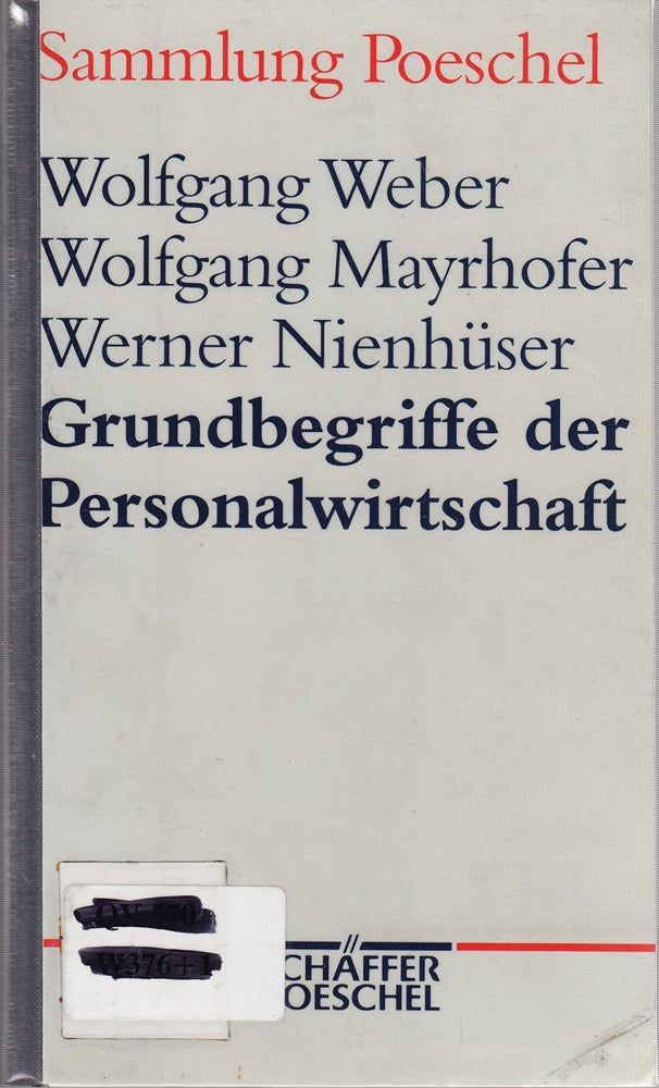 Grundbegriffe der Personalwirtschaft.