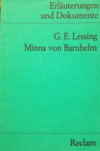 Minna von Barnhelm (Erl. u.Dok.) (Reclams Universal-Bibliothek)