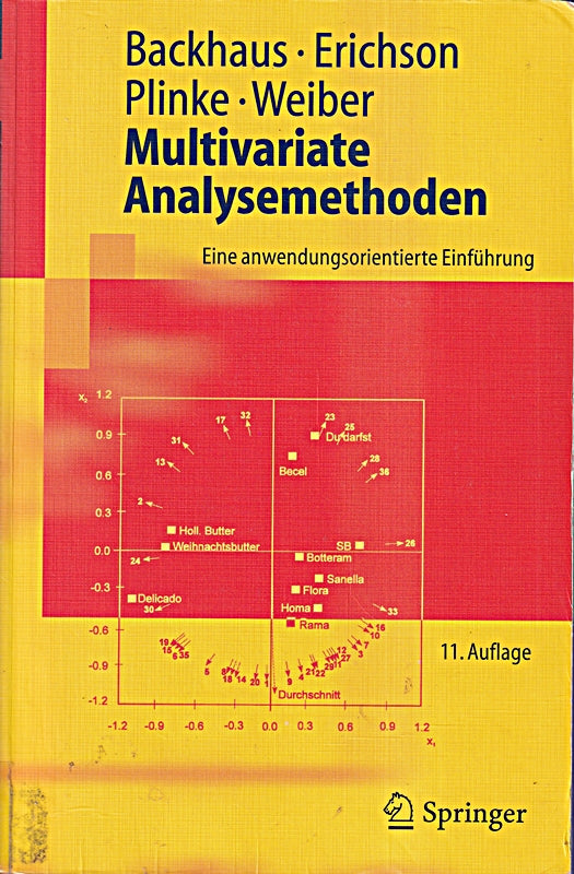 Multivariate Analysemethoden: Eine anwendungsorientierte Einführung (Springer-Lehrbuch)