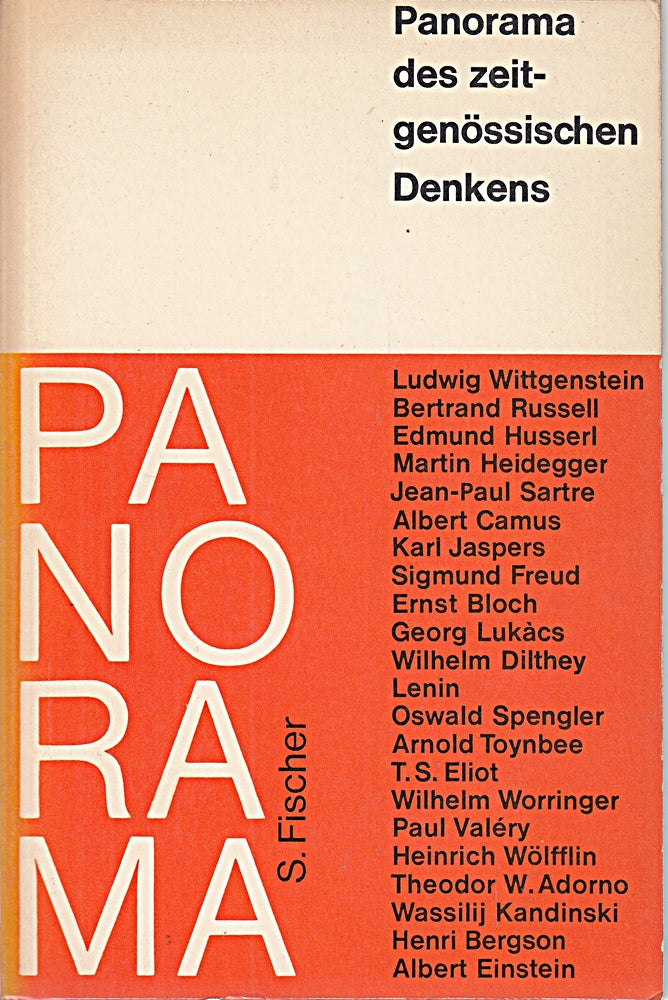 Panorama des zeitgenössischen Denkens.