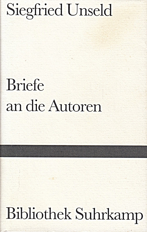 Briefe an die Autoren