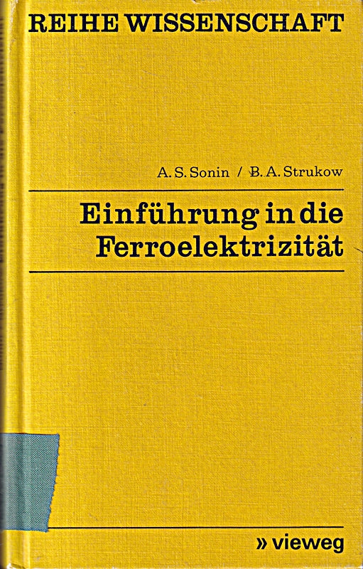 Einführung in die Ferroelektrizität