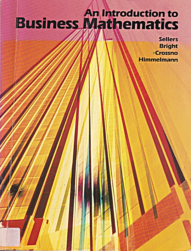 An Introduction to Business Mathematics