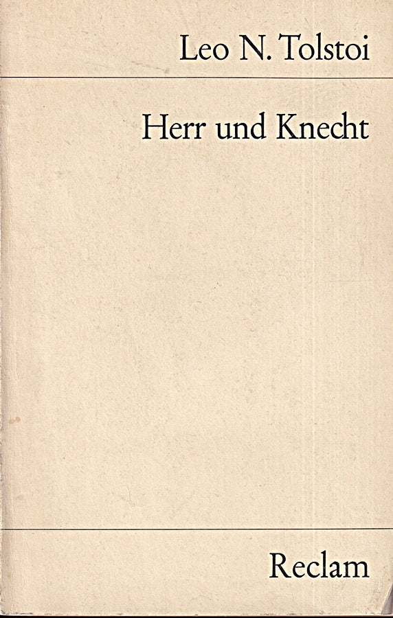 Herr und Knecht