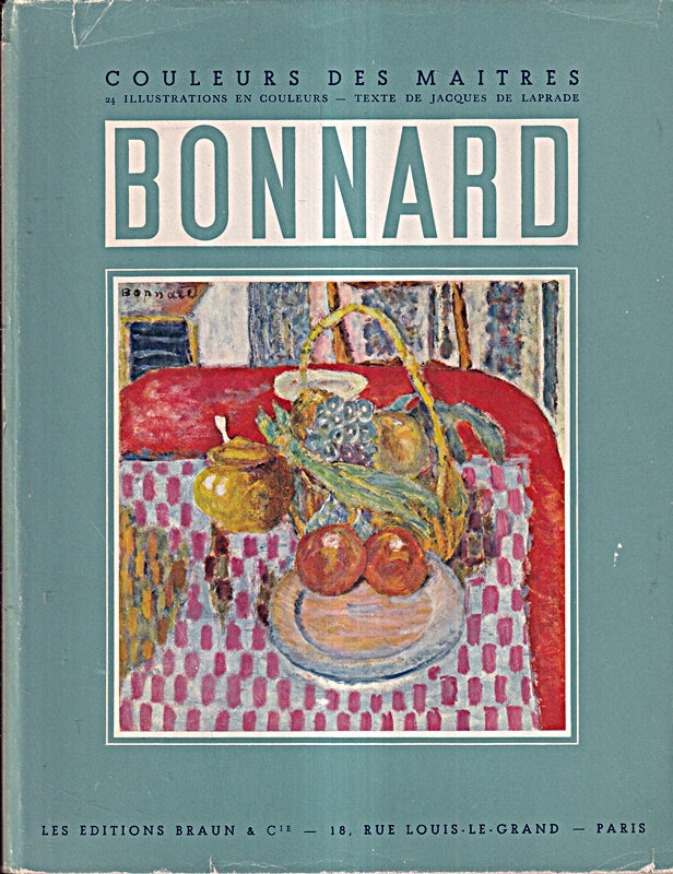 Couleurs des Maitres Bonnard