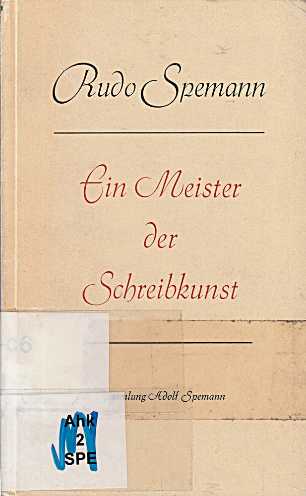 Ein Meister der Schreibkunst