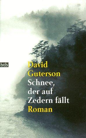 Der Auf Zedern Fallt Schnee