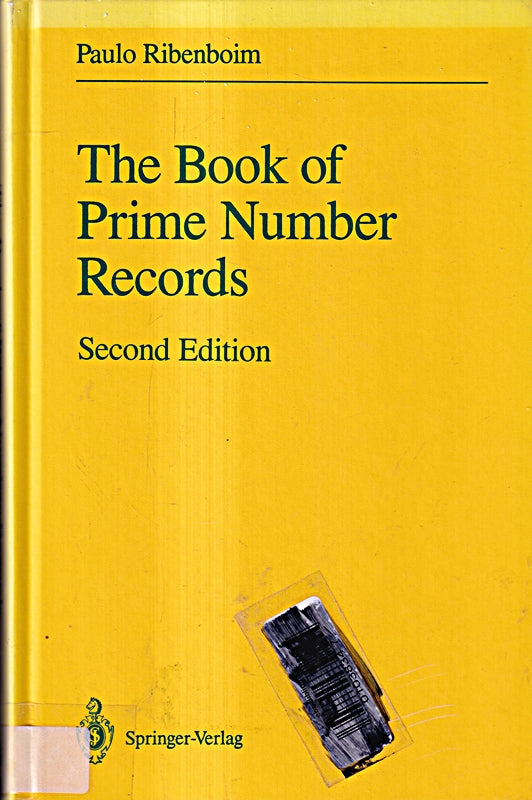 The Book of Prime Number Records