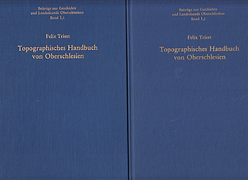 Topographisches Handbuch von Oberschlesien (Beiträge zur Geschichte und Landeskunde Oberschlesiens)