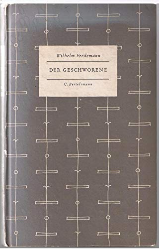 Der Geschworene. Erzählung. Das kleine Buch Nr. 15
