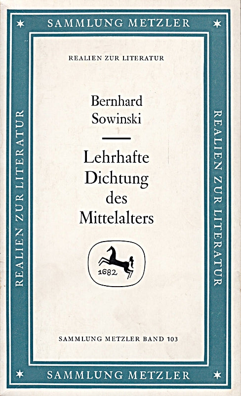 Lehrhafte Dichtung des Mittelalters