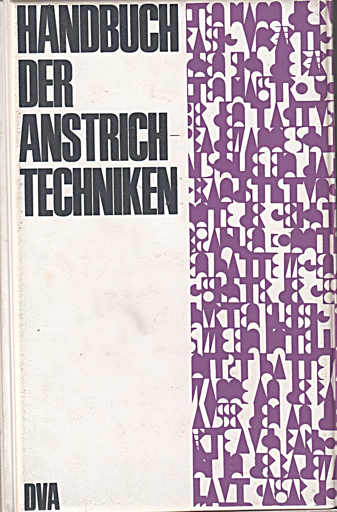 Handbuch der Anstrichtechniken.
