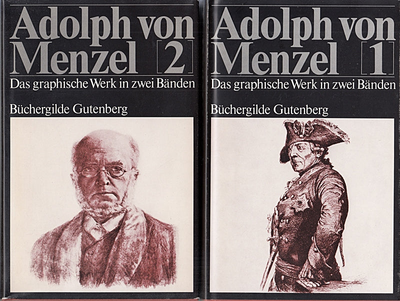 Das graphische Werk (in zwei Bänden). Ausgewählt von Heide Ebertshäuser. Mit einem Vorwort von Jens Chistian Jensen und einem Essay von Max Liebermann.