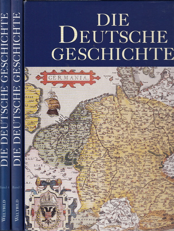Die Deutsche Geschichte 12. Jh. v. Chr. - 2000 Bd. 1 2 3 4 ( = komplett) im O-Schuber 9783828904132