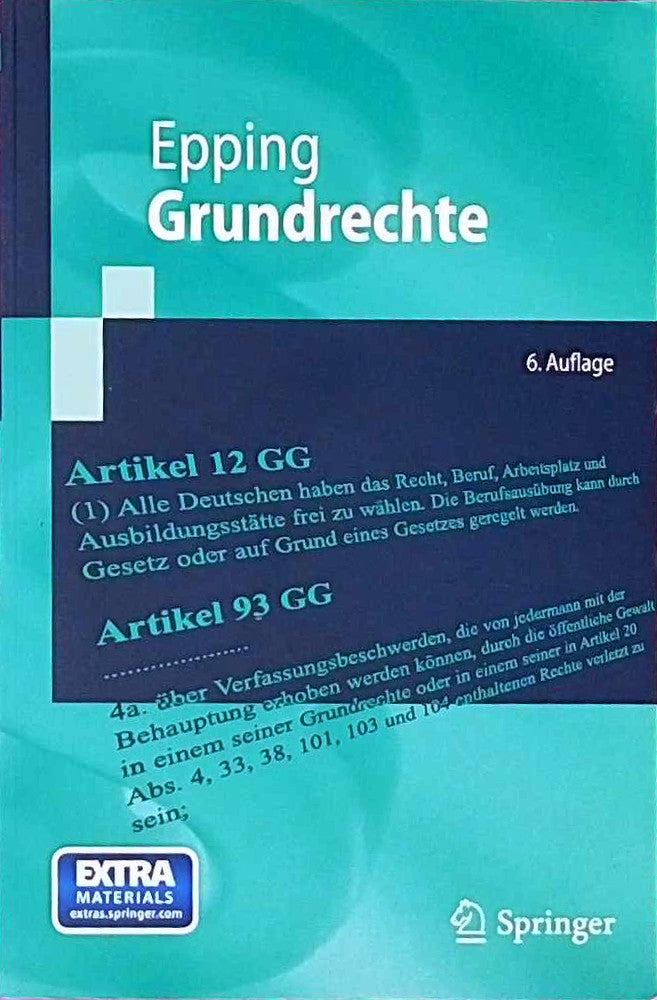 Grundrechte (Springer-Lehrbuch)