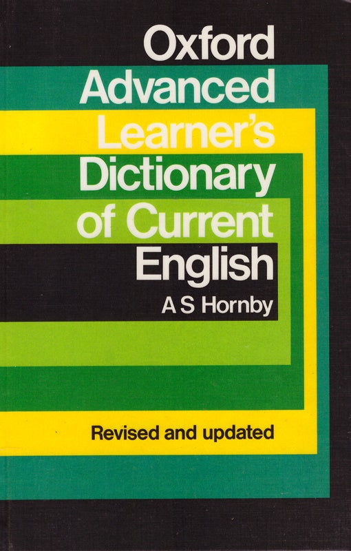 Oxford Advanced Learner's Dictionary of Current English.9. Auflage