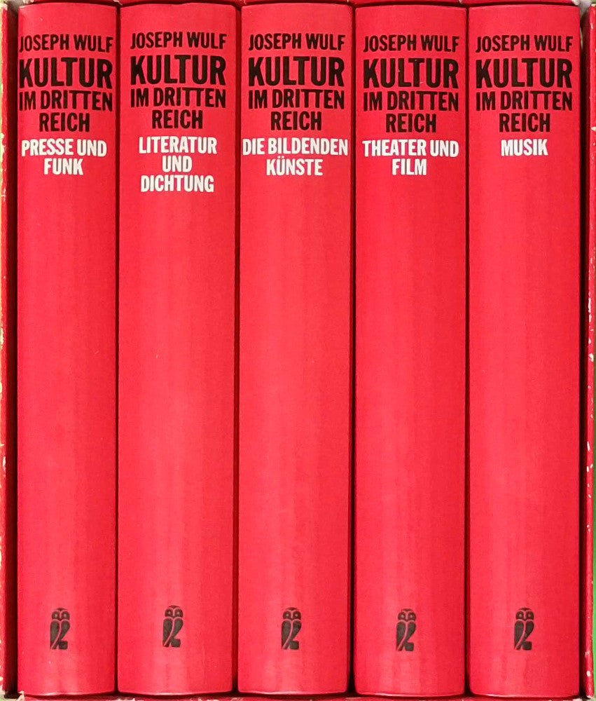 Kultur im Dritten Reich (5 Bände) (Bibliothek der Zeitgeschichte)