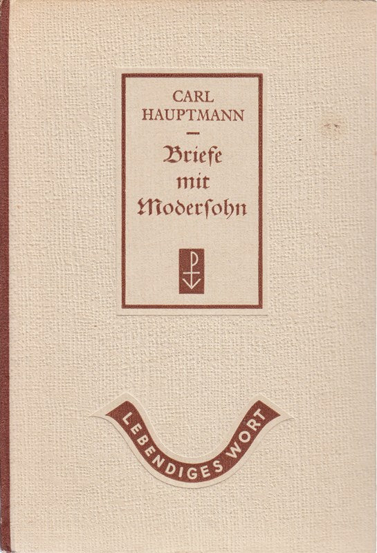 Briefe mit Modersohn.