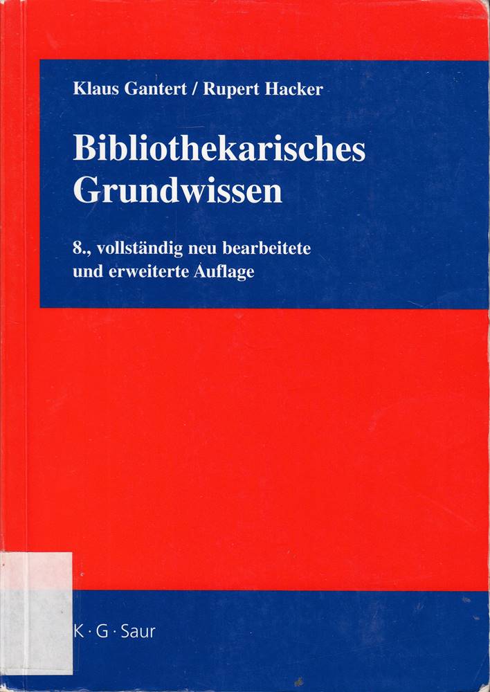 Bibliothekarisches Grundwissen