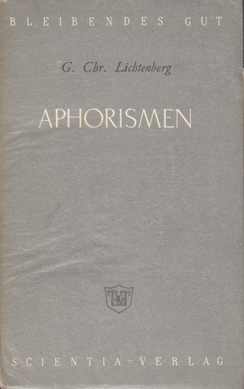 Aphorismen Briefe und Schriften.