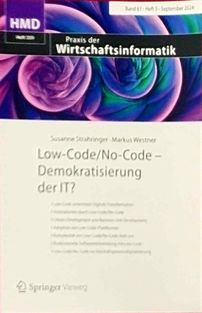 Low-Code/No-Code - Demokratisierung der IT?